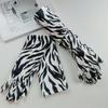Zebra Patronen Handschoenen Galabal Handschoenen Lange Handschoenen voor Halloween Vrouwen Dames Thema Galabal Kostuum Accessoires