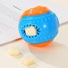 Dog Food Leakage Chew Ball Bite Resistant Pet Treat Dispensing Squeaky Toy Puppy Teething Interactive Boredom Enrichment Toy