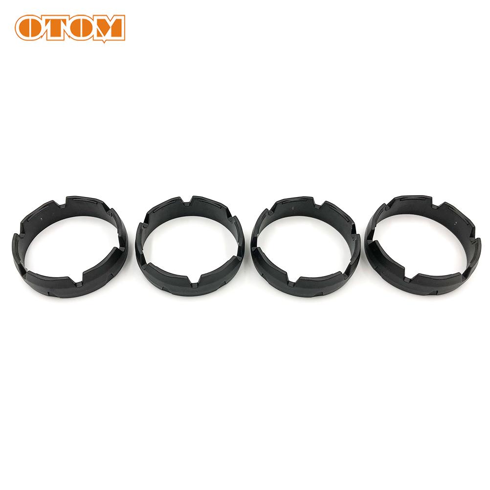 OTOM 2 Colors Motorcycle Front Shock Absorber Anti-wear Ring Fork Wear Sleeve Protection Seat Post Clamp Fixed Tube Clip For KTM