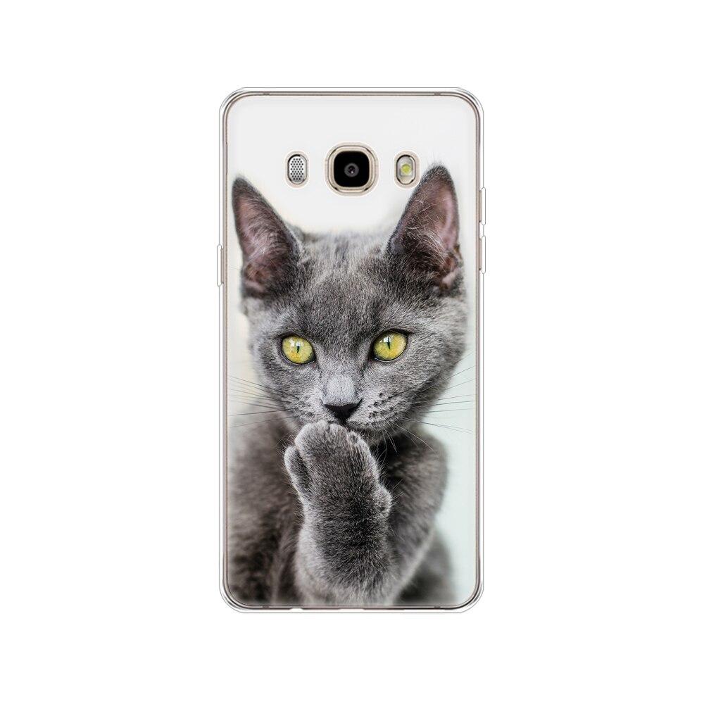 Case FOR Samsung Galaxy J7 J5 2016 Case J710 510F Cover FOR Samsung J7 J5 2016 Case Shell Winter Snow Christmas