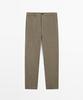 Masimodutti Linen Striped Pants