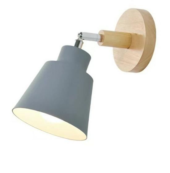 Nordic Creative Solid Wood Wall Lamp for Bedrooms, Hallways, and Children's Rooms