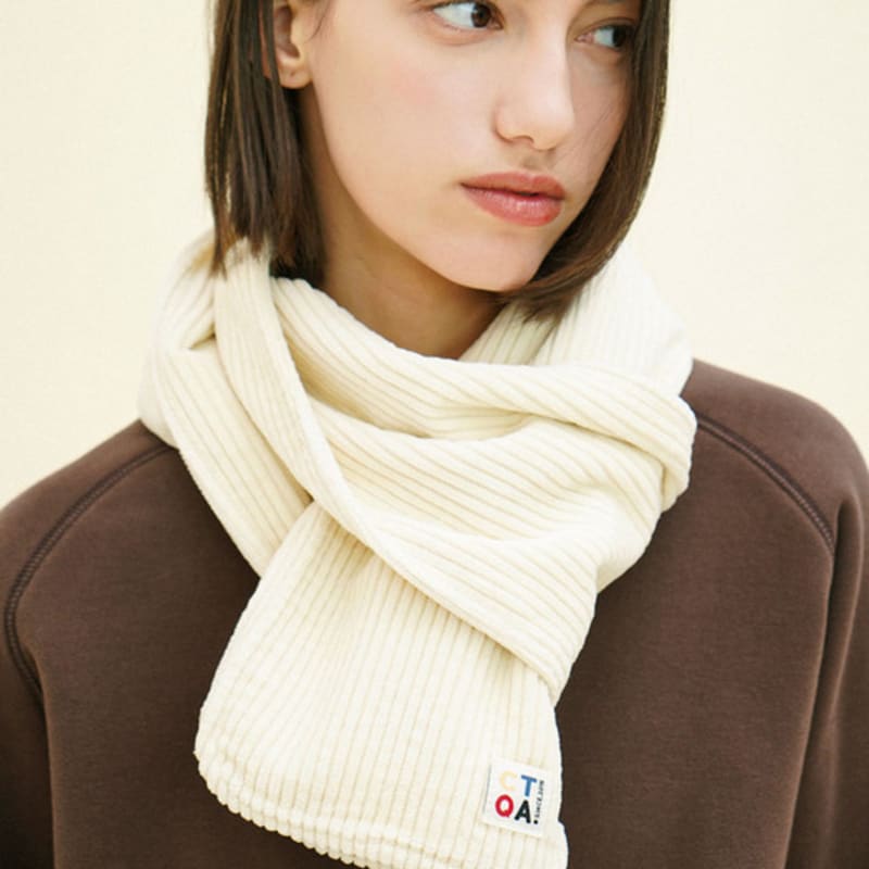 CHIQUITA Muffler (Corduroy) Cream 244701SCR