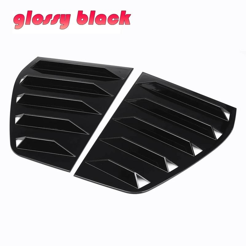 For Volkswagen VW Golf 6 GTI MK6 R-Line 2009 2010- 2013 Rear Window Shutter Cover Trims Louver Side Vent Car Styling Accessories