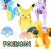Bola de Pokémon Ovo Deformado Pikachu Charizard Bulbasaur Robô Brinquedo Infantil Para Maiores de 7 Anos