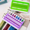 30/50 hole Floss Organizer Embroidery Thread Organizer For Cross Stitch Thread Embroidery Floss Embroidery tool thread arranger