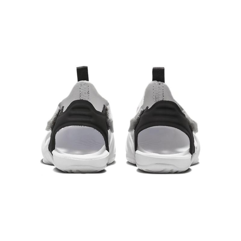 Nike Sunray Protect 2 Low Top Toddler Shoes White Black 943827-100