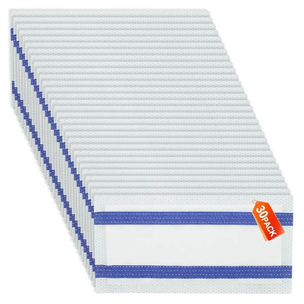 Color white Disposable Cleaning Pads Floorcleaning Floor Cleaning Pads Efficient Dirt Removal Highly Absorbent