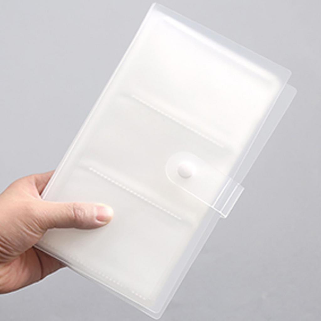80/84/120 Pocket 3R Card Photo Album with Matte Cover for Small Photos Polaroids Mini K-Pop Card Collecting Organizer Storage