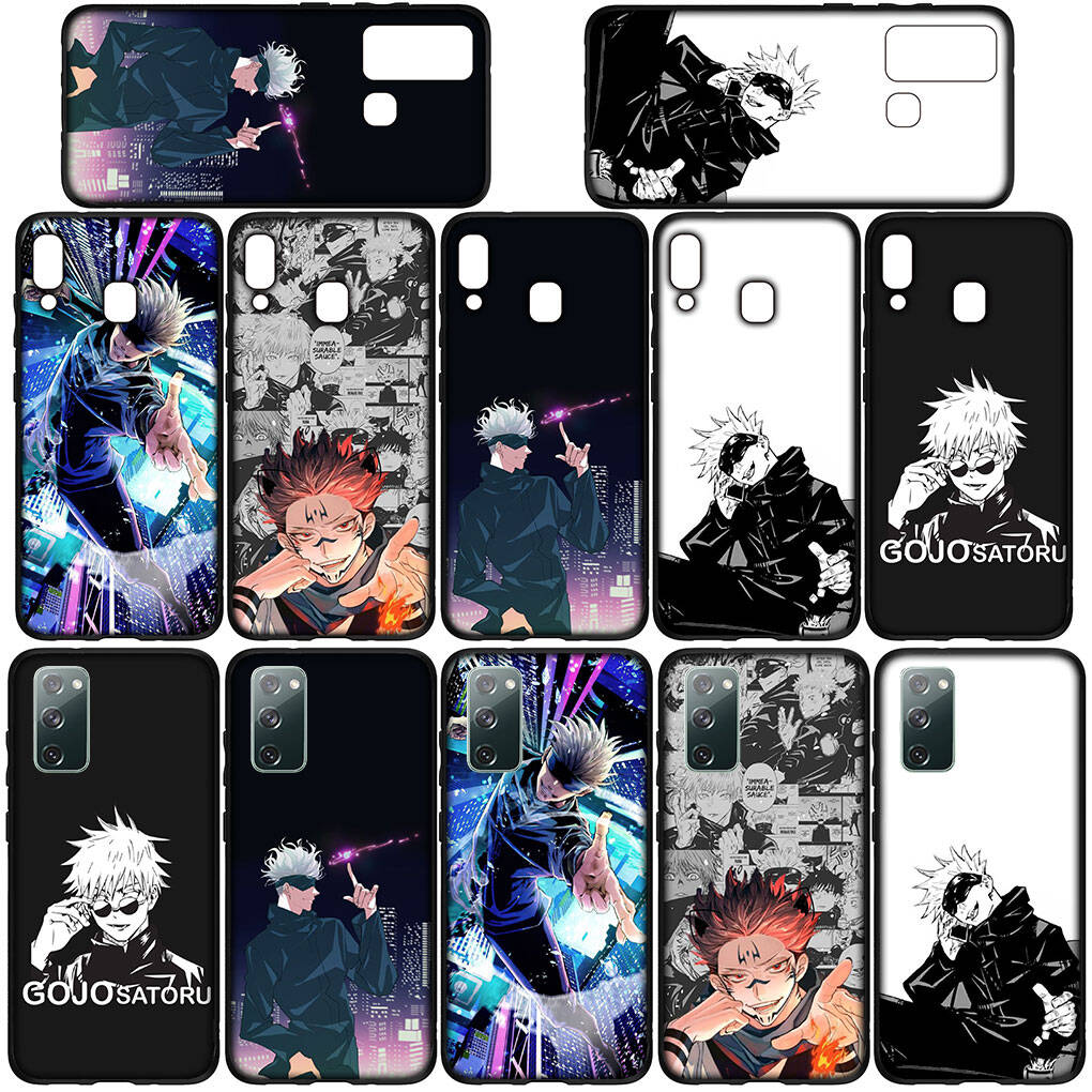 Phone Case for iPhone 17 16 15 Plus X Huawei P30 P20 Lite Redmi Note 14 12 11 13 Pro Max OPPO A60 A80 A40 A38 Cartoon Jujutsu Kaisen Gojo Satoru Cover