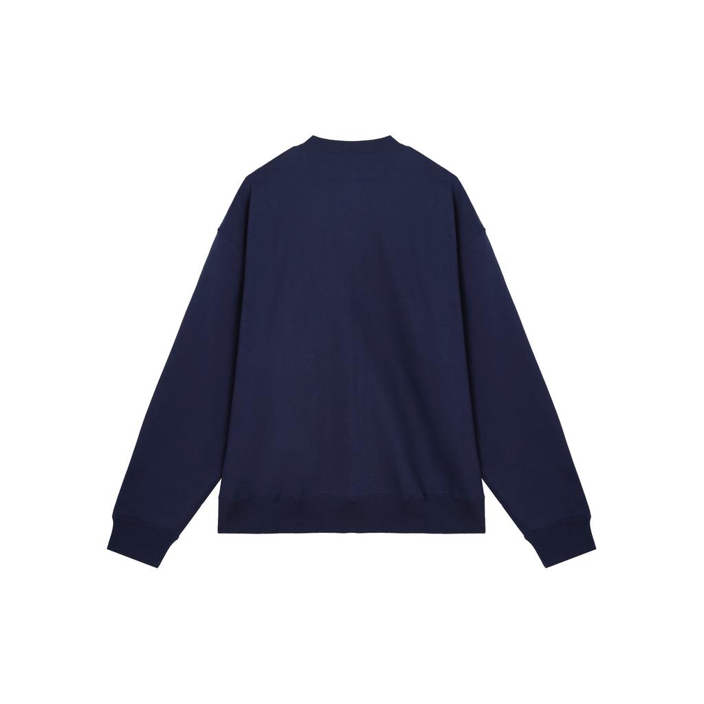 Nike Sweatshirts Men's Blue Crew Neck Moderate Regular FN2550-410