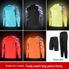 Anti-collision Goalkeeper Training Set: Long Sleeve Football Uniform for Adults and Children