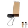 Metal Storage Tube Bottle Keychain Airtight Container Aluminum Alooy Water Proof for Outdoor Camping