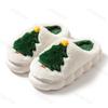 Fashion Cute Santa Claus Cotton Casual Warm Slippers for Couples 2025 Winter Fashion Soft Soled Comfortable Christmas Day Plush Draggers