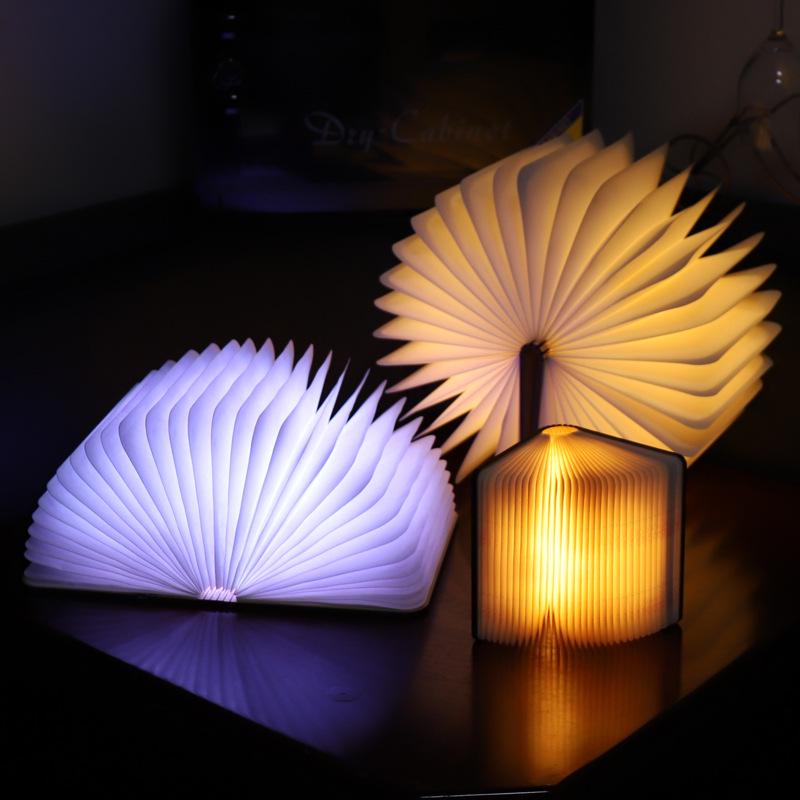 LED Book Lamp with Bluetooth Music, Touch-Control Color Changing, and Dimmable Night Light