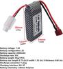 2× 7.4V 2000mAh LiPo Batteries with T-Plug + Dual USB Charger – Compatible with RC 9200, 9200E, 200E, 9202E, HM101, 9125, S920, S921, HB101