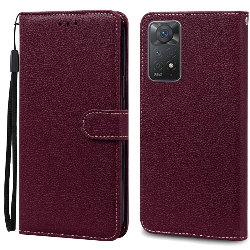Note 11 Case For Xiaomi Redmi Note 11 11S Case Leather Wallet Flip Case For Redmi Note 11 Pro Phone Cases Note 11S Cover Fundas