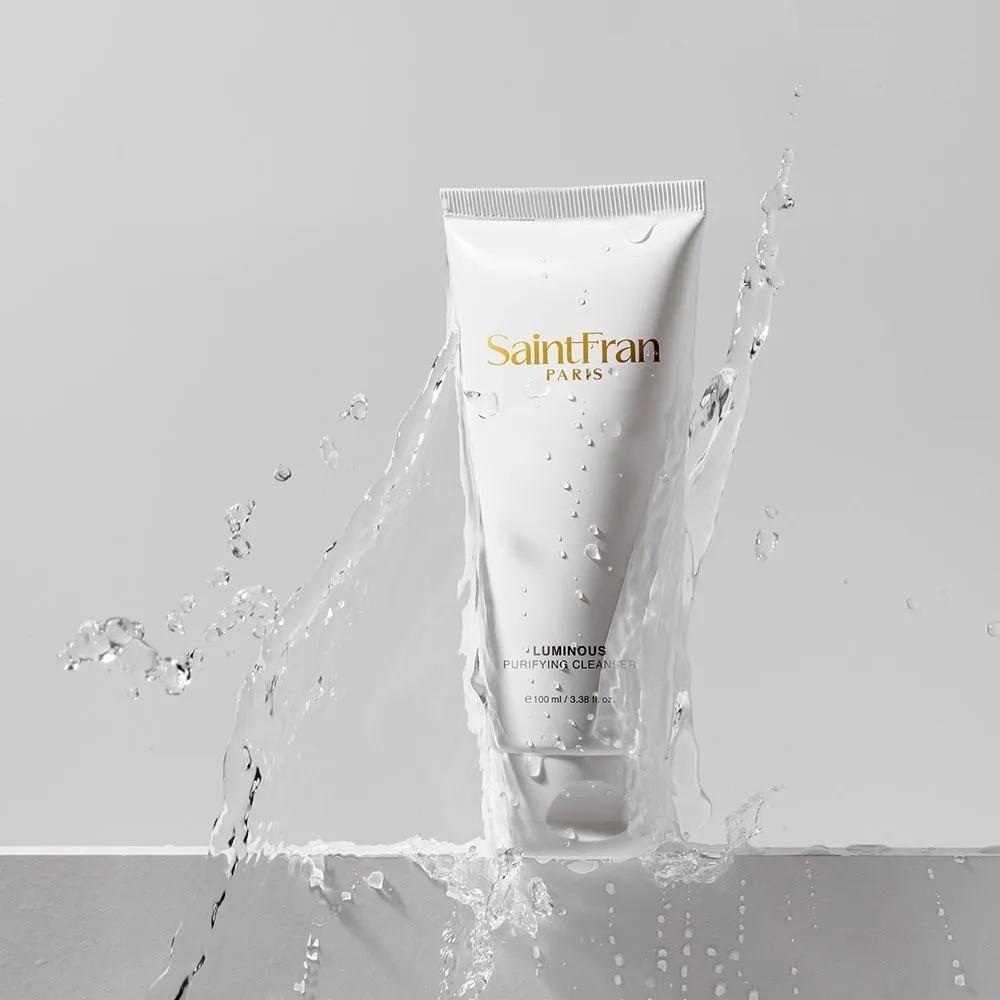 Saint Franc Luminous Purifying Cleanser Waterproof Makeup Whipped Cream Foam Deep Cleansing