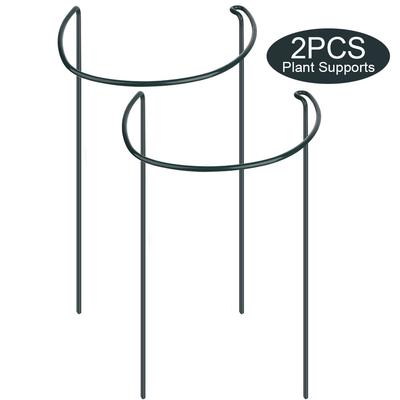 Plant Support Plant Stake Half Round Plant Support Ring Garden Flower Support Plant Support Stakes