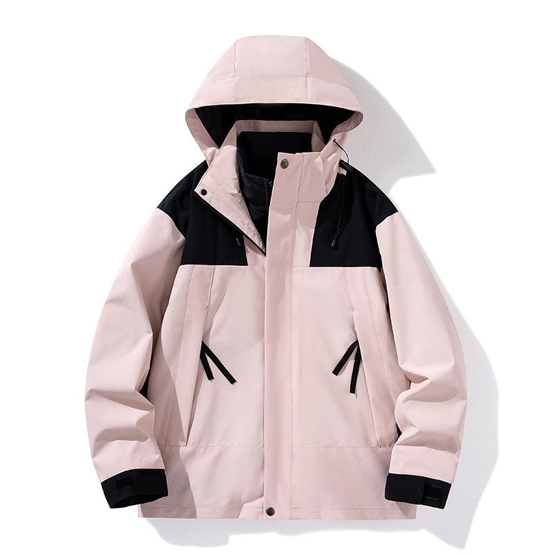 

Men s and Women s New Autumn and Winter Outdoor Down Three-in-one Two-piece Set for Couples 5XL