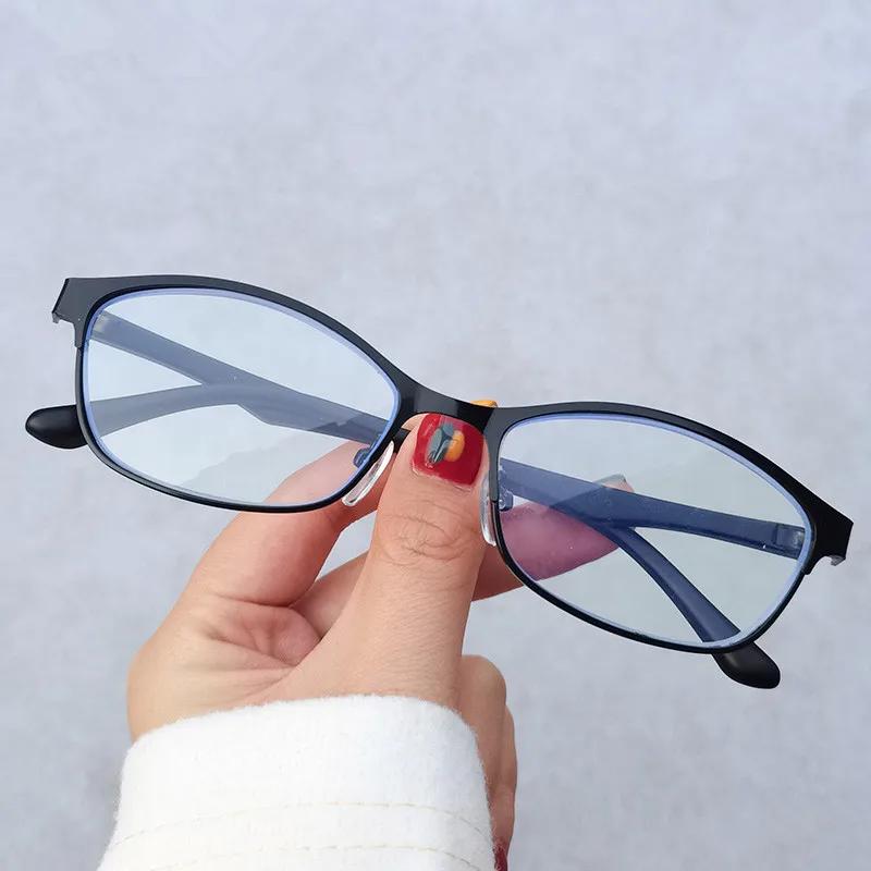Women Vintage Reading Glasses Blue Light Blocking Far Sight Computer Glass Prescription Eyewear Diopter 0 To +4 0