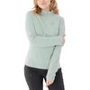 QUECHUA MH100 Mountain Trekking Polar Fleece Warm Breathable Jacket Women's Green/Light Jade