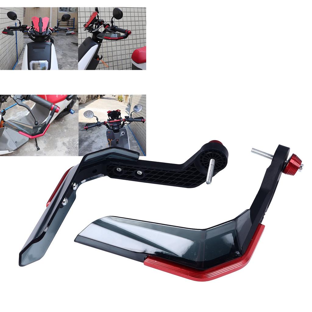 2 szt. Osłony Rąk Motocyklowe Wiatroszczelne Ochrona Przed Kolizją Pasują do Kierownicy Osłona Rąk