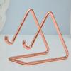 Sturdy Metal Iron Organizers Multipurpose Storage Rack for Office Supplies With Base