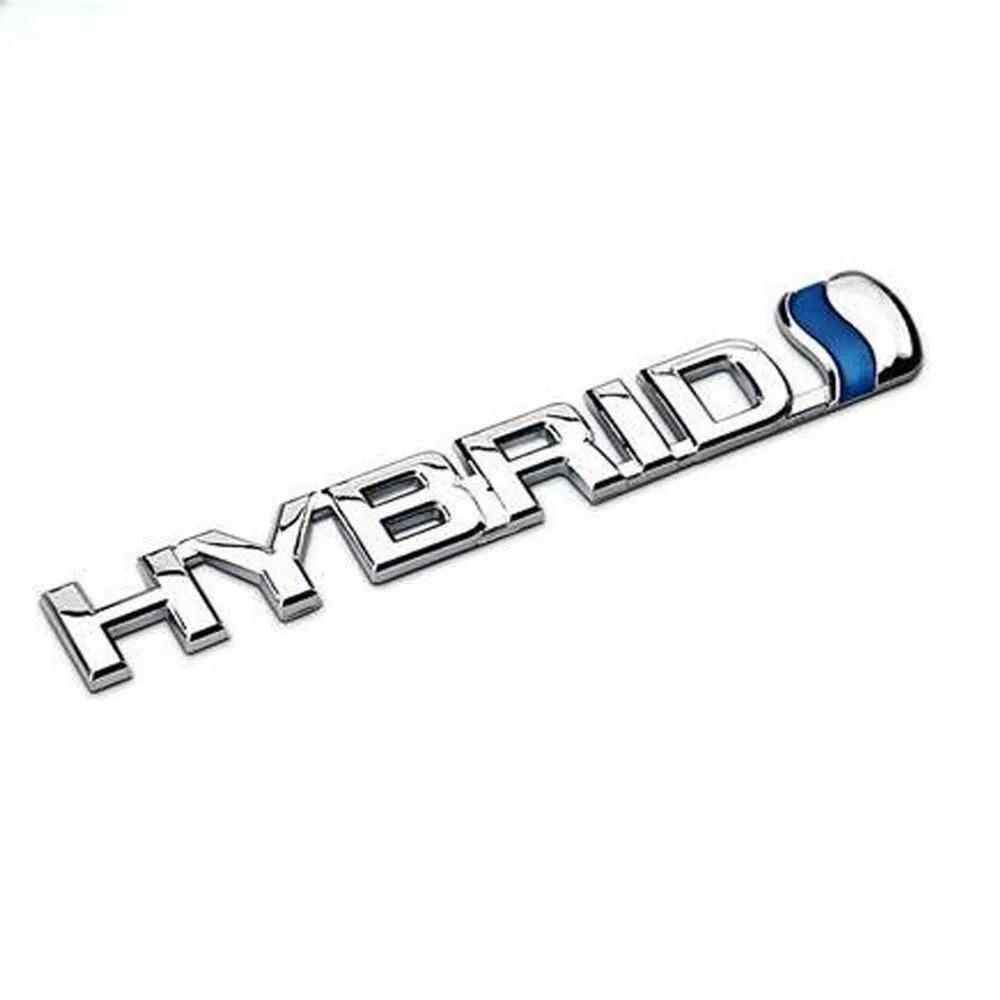 

3D Металлический Значок-Эмблема для Гибридного Автомобиля HYBRID-1PC