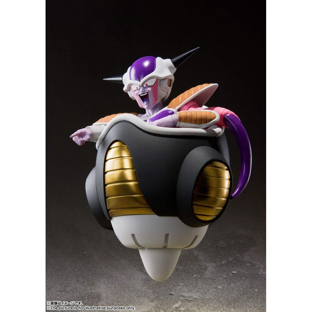 SHFiguarts Dragon Ball Z Frieza Первая форма и Frieza Pod Приблизительно. 110 мм ПВХ — фото 9