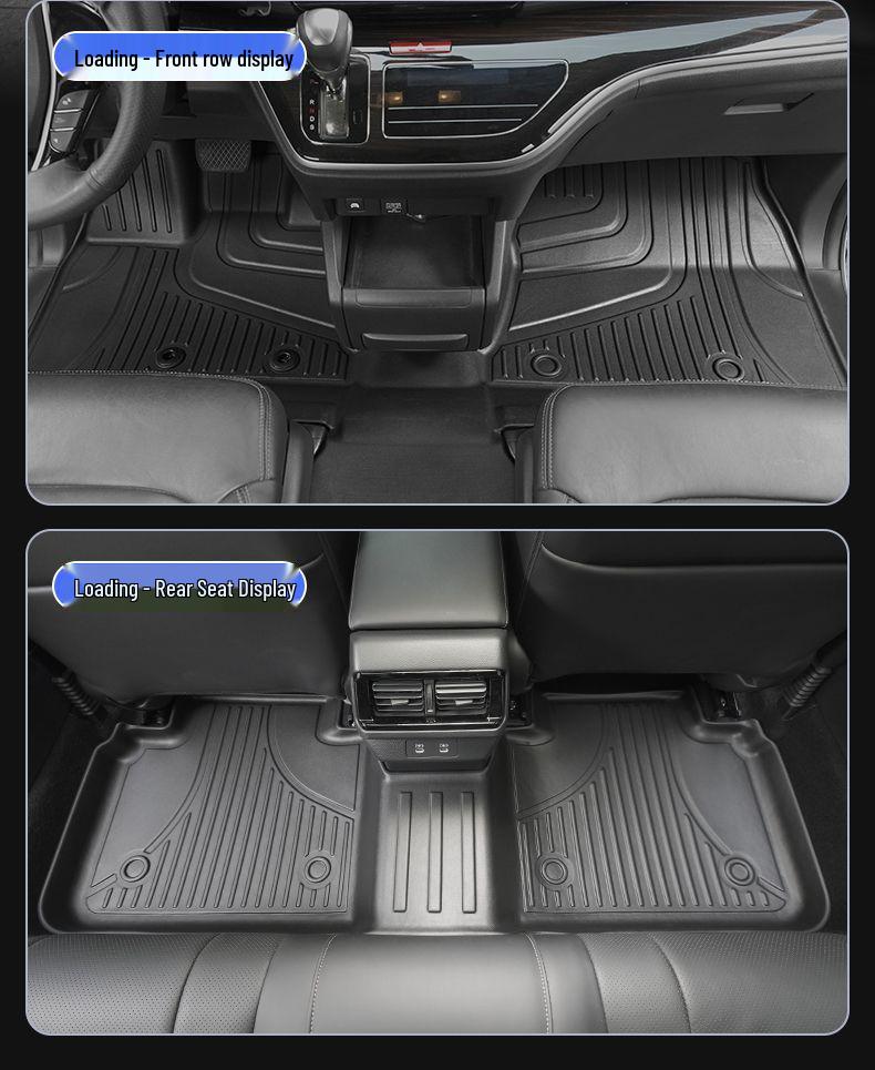 Volkswagen Touareg Floor Mats (2011-2025) - Original Style, Full Coverage, TPE, Wear-Resistant, Anti-Slip