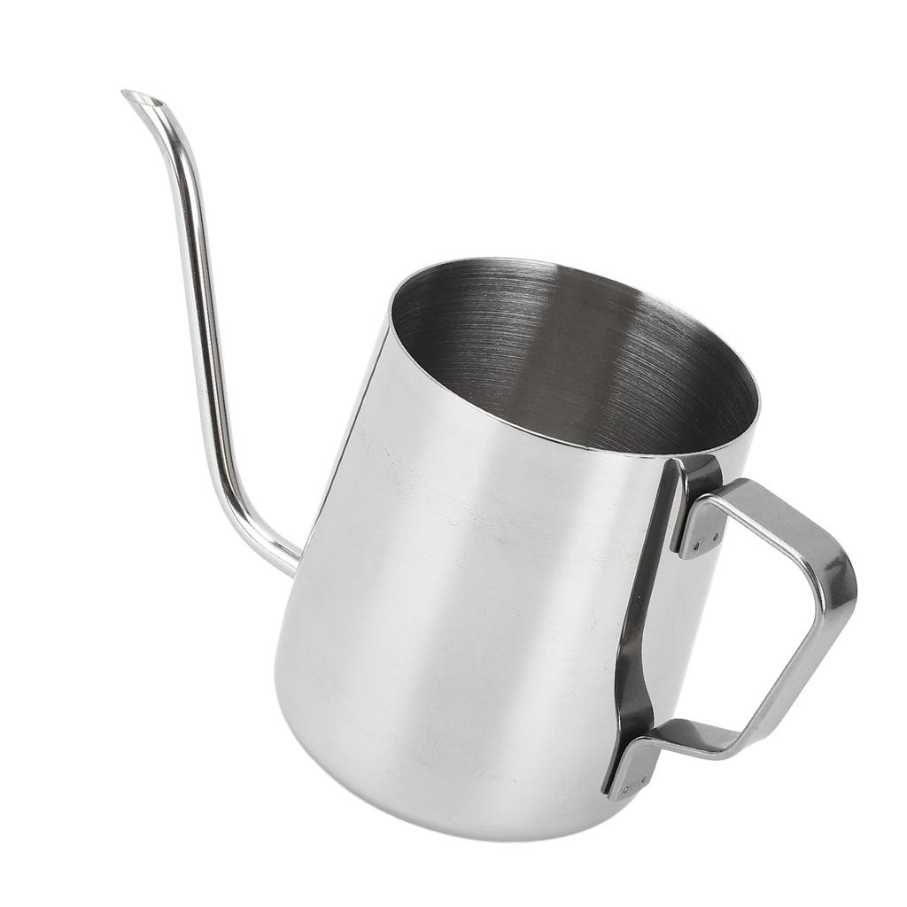 350ml Stainless Steel Pour Over Kettle Gooseneck Spout Coffee Tea Pot Long Narrow Drip Cup Camping C