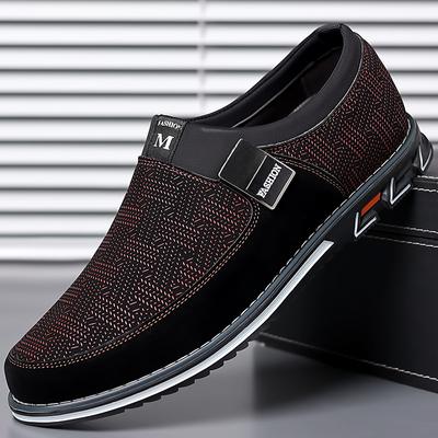 Fashion Large Size 38-48 Men's Comfortable Breathable Printing Leather Casual Shoes New Slip-on Sneakers Italian Wedding Shoes for Men