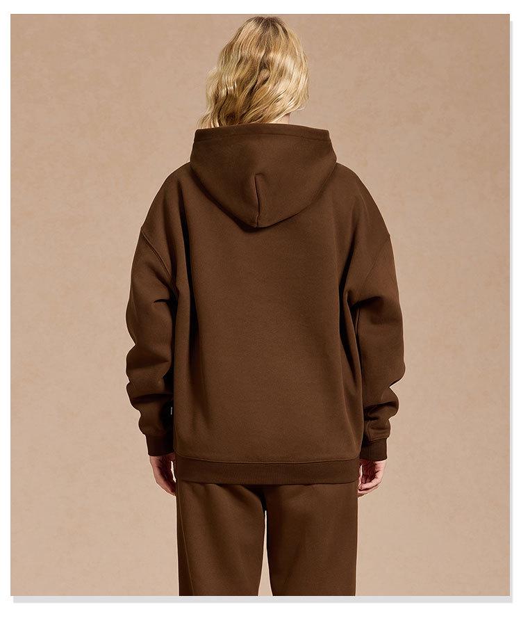 Women's 2026 Autumn/Winter Trendy Casual Thick Fleece-Lined Hoodie