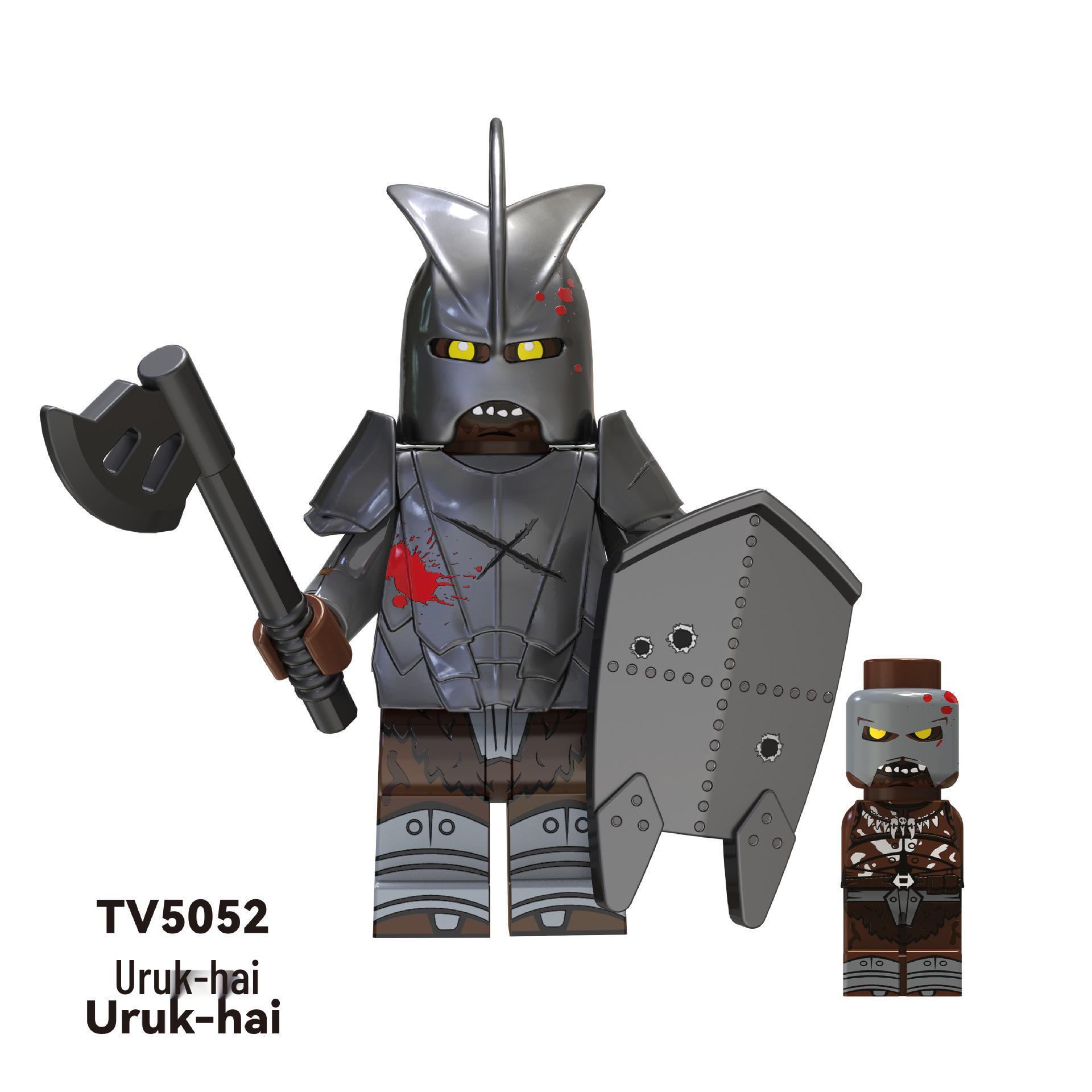 TV6407 Lord of the Rings Orc Legion Building Blocks Figure Toy