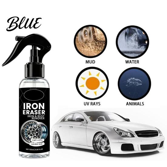 Oxidation Remover Spray Iron for Cars Rust Wheels Brake Dust Metal Cleaner 120ml Auto Paint Fast Dissolve Stain Car