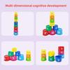 Numerical letters Stacked Cup Beach toys 9 cups Bathing toys Baby educational toys Bear shape Baby gift