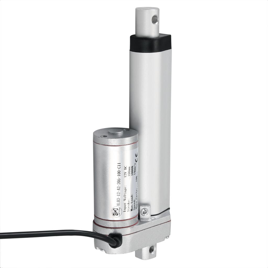 1000N DC 12V Linear Actuator Push 100kg 1000N 50mm 100mm 150mm 200mm 250mm 300mm 350mm Stroke Linear Drive Electric Motor 14mm/s