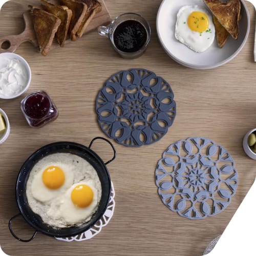 Peleg Design Split Trivet Black Trivet Set of 3