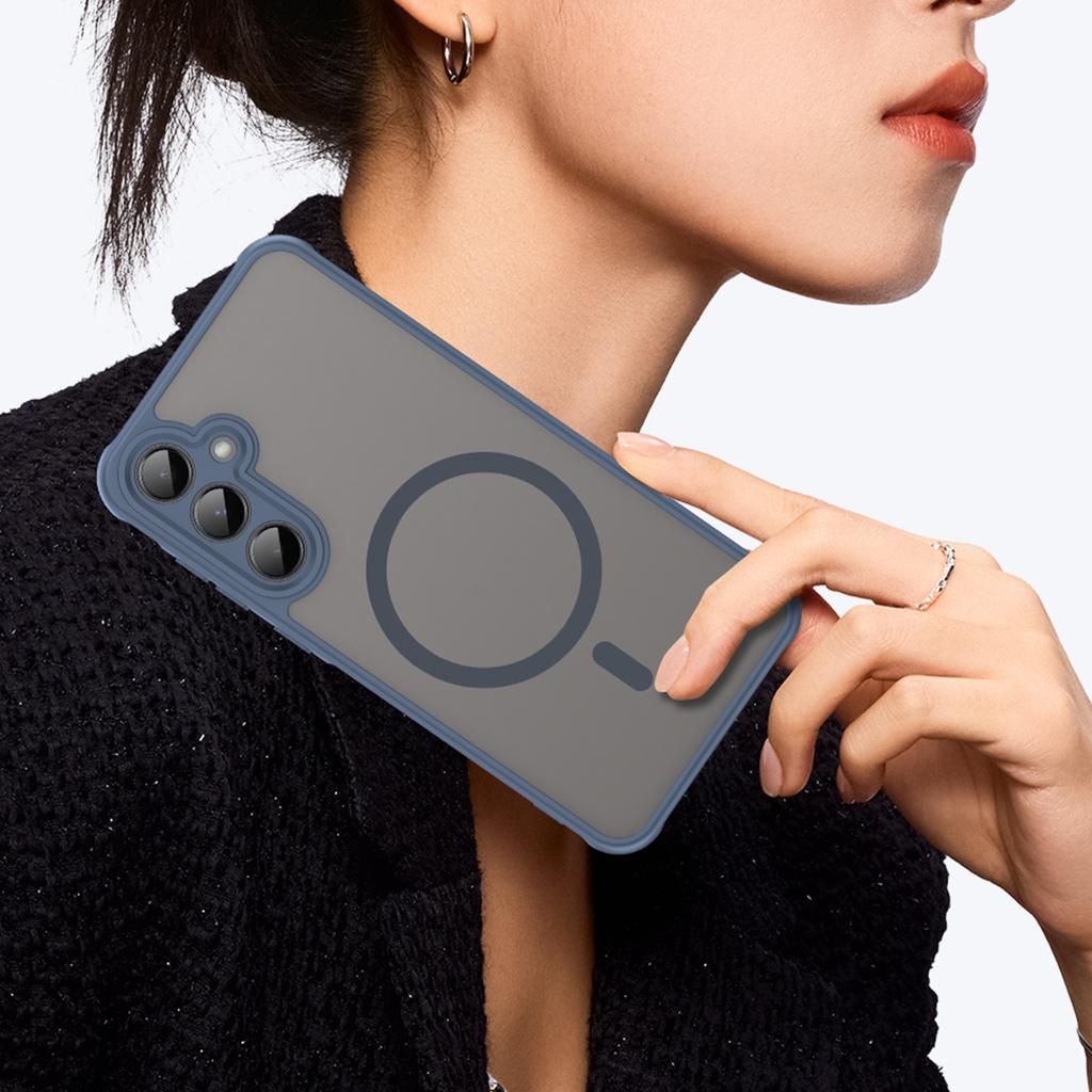 Samsung Galaxy S25 Phone Case, Magnetic Shockproof Phone Case Cover for Samsung Galaxy S25