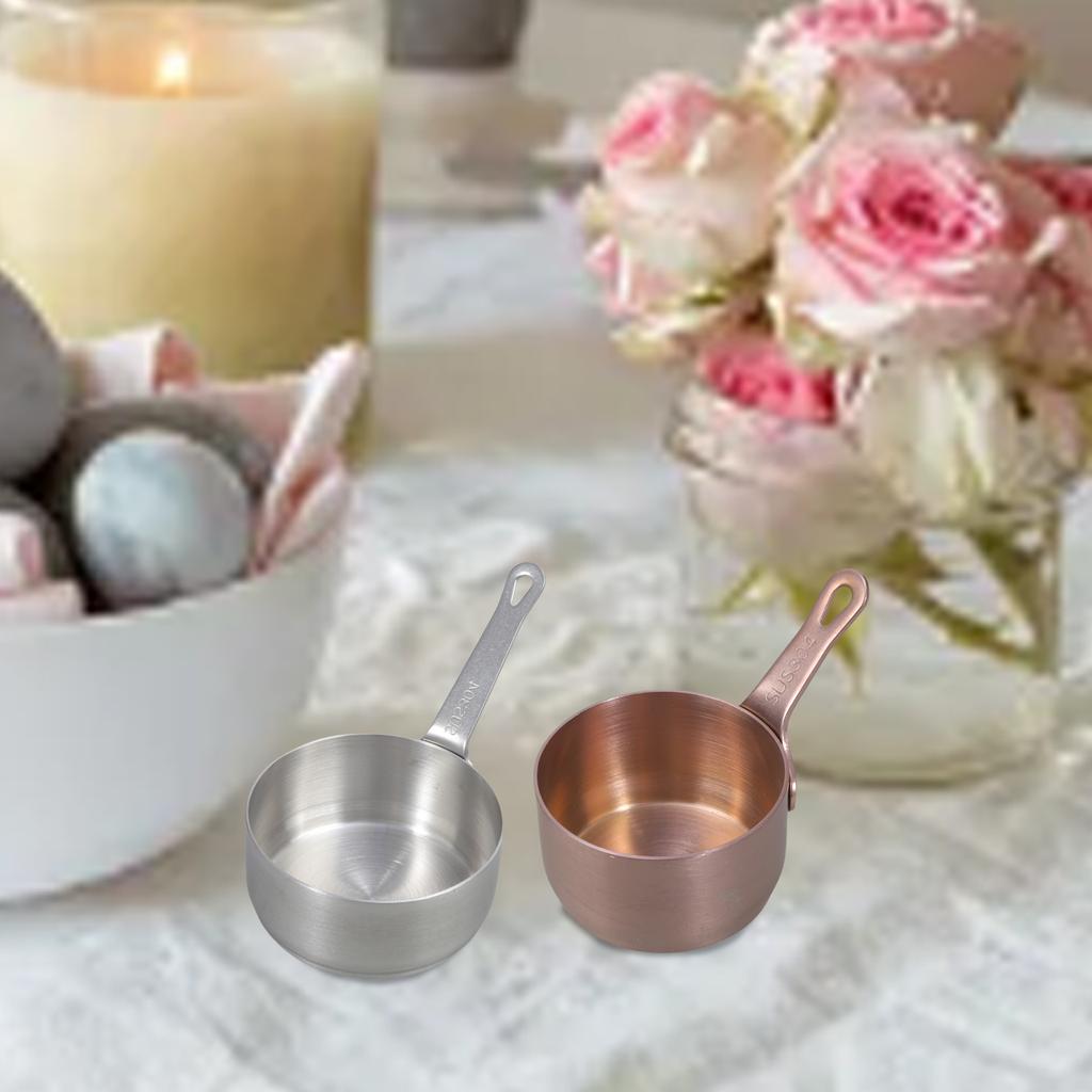 Mini Saucepan Set For Chocolate Melting And Butter Heating Practical Stainless Steel Pots For Coffee Or Milk