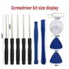 Apple iPhone & Android Tablet Repair Kit with Battery, Screen Tools & Phillips Screwdrivers