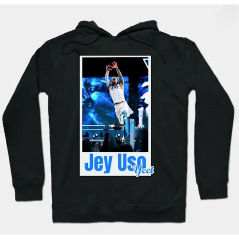 Jey Uso Yeet Hoodie Merch Women Men Streetwear Sweatshirt Fashion Trendy Hoodie Tee y2k Top mens clothing Gifts For Jey Uso Fans