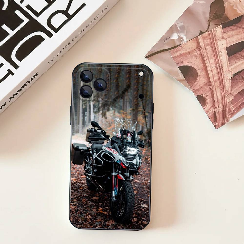 GS 1200adv Motorrad Coole Handyhülle Für iPhone 17,16,15,14,13,12,11,Pro,Max,Plus,E,SE4,Air,Mini Schwarzes Weiches Cover