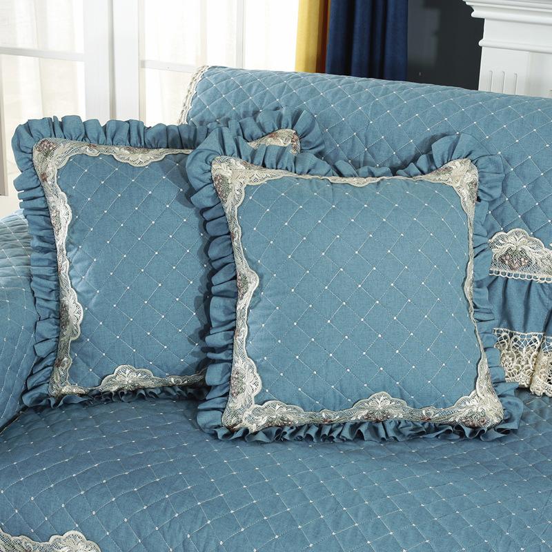 

Высококачественная универсальная наволочка в европейском стиле, однотонная наволочка для кровати, дивана, гостиной, декоративная подушка и подушка для поддержки поясницы Pillow case