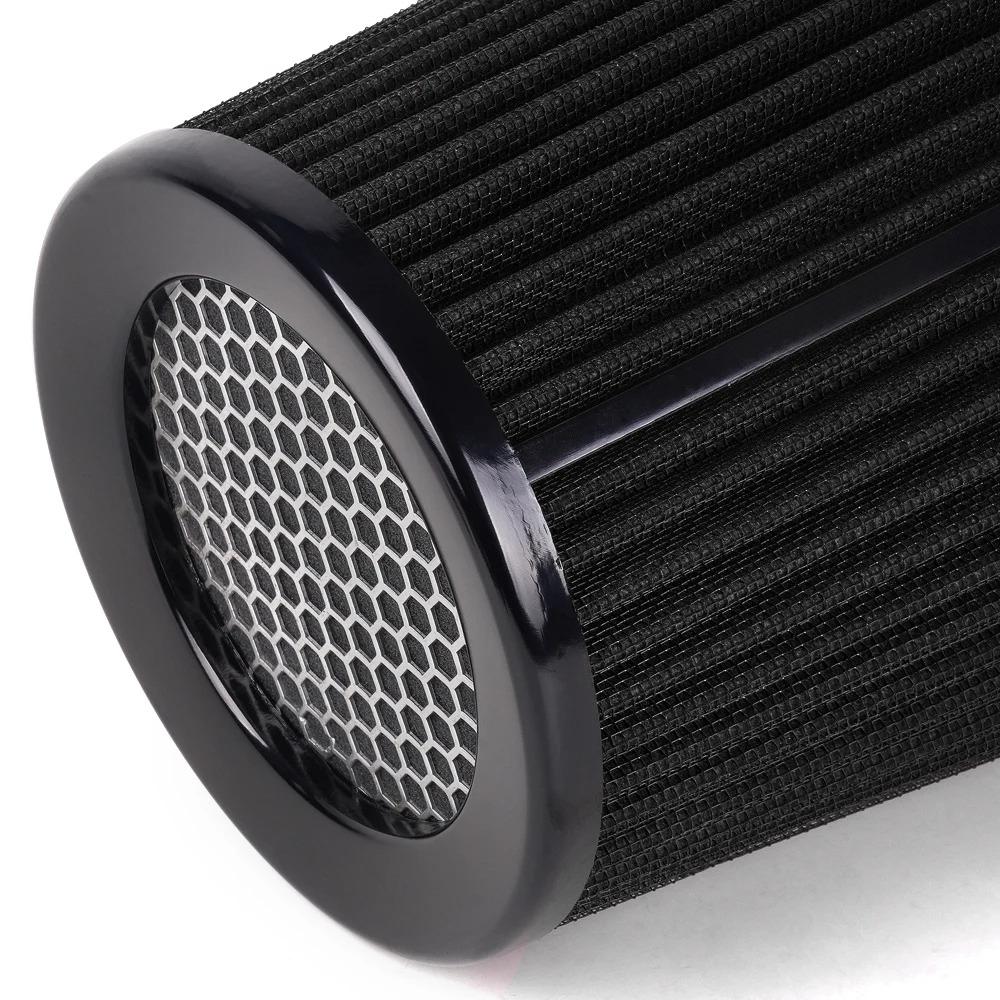 RASTP-Universal 3" 3.5" 4" Auto High Flow Kaltluftansaugung Luftfilter Konisch Waschbare Luftfilter für Rennwagen OFI129