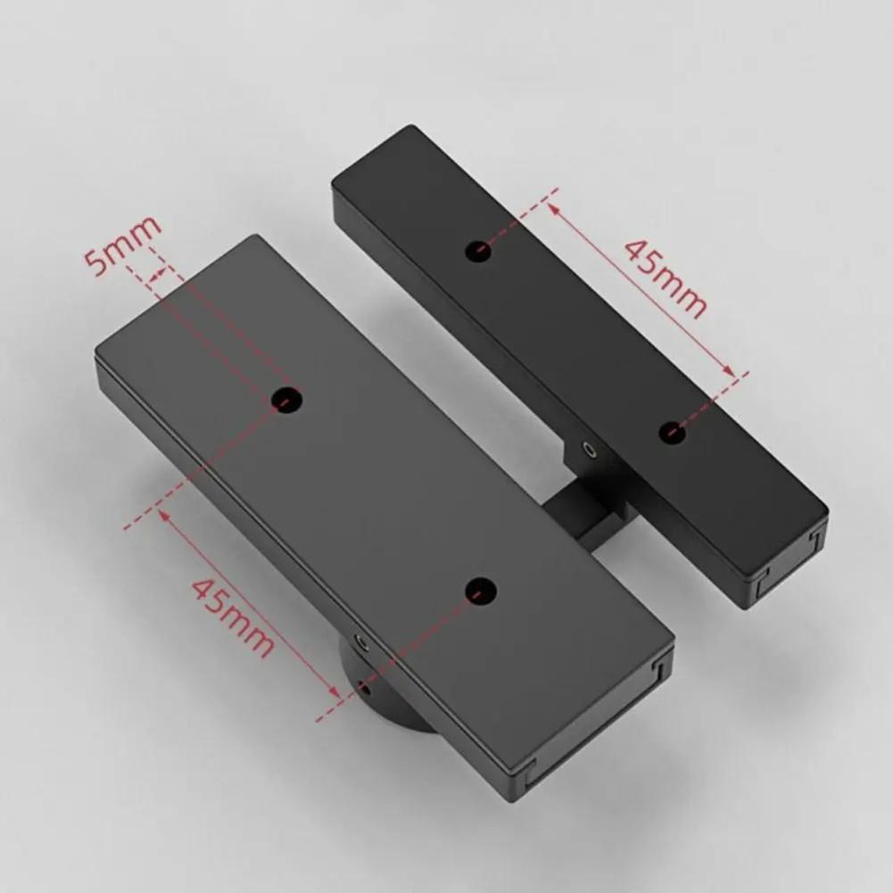 Zinc Alloy Password Door Bolt Lock Luminous Latch 3-Digit Password Anti-theft Security Door Latch Buckle Cabinet Closet Lock