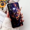 For Vivo Y50 Y30 Y30i 1935 1938 Cool Dragon Tiger Painted Phone Case For Vivo Y30 Y30i Y50 Soft Silicone TPU Cases
