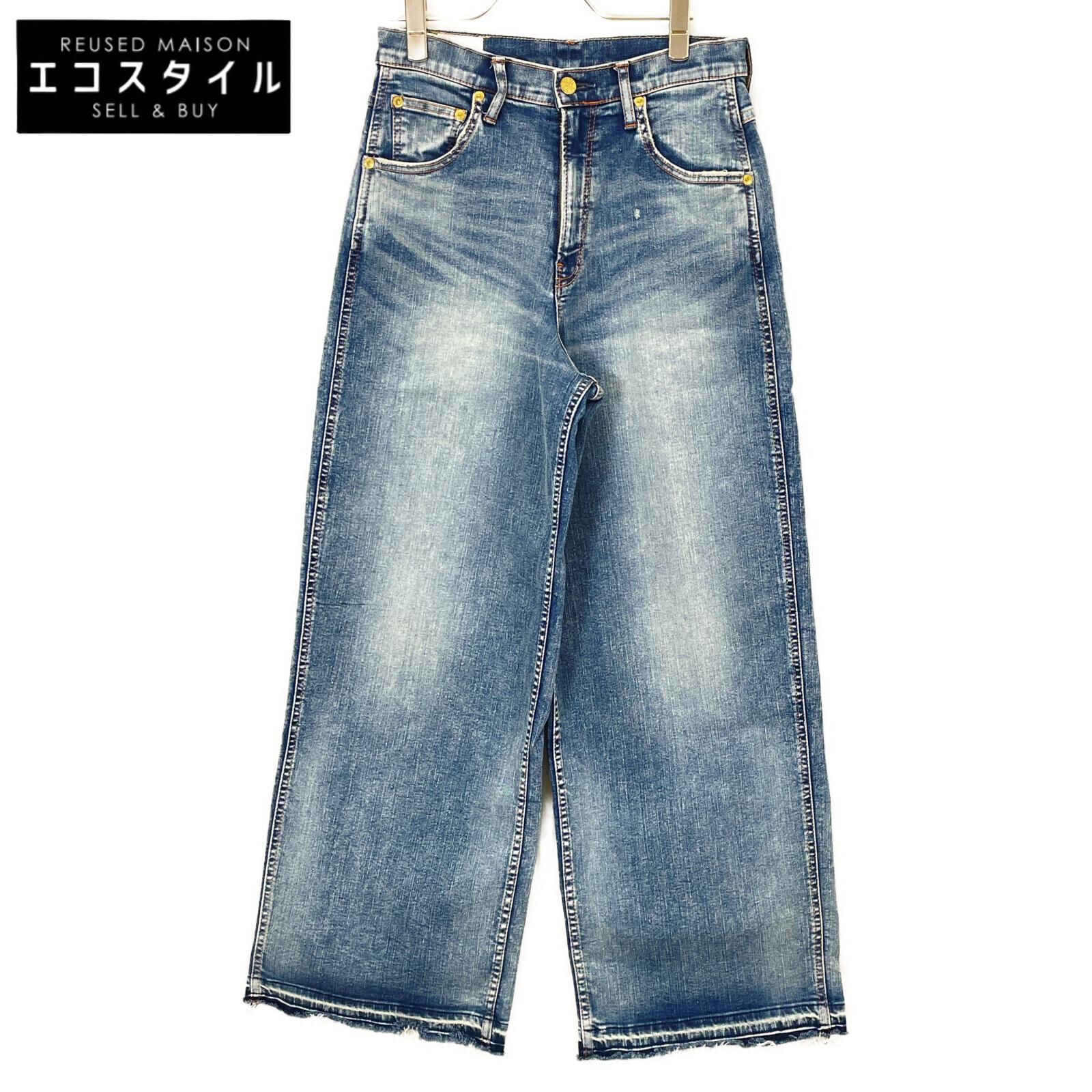 

SURT MXSR40L xGIGJOHN Light Blue Wide Tapered Denim Pants Bottoms S Light blueUsed