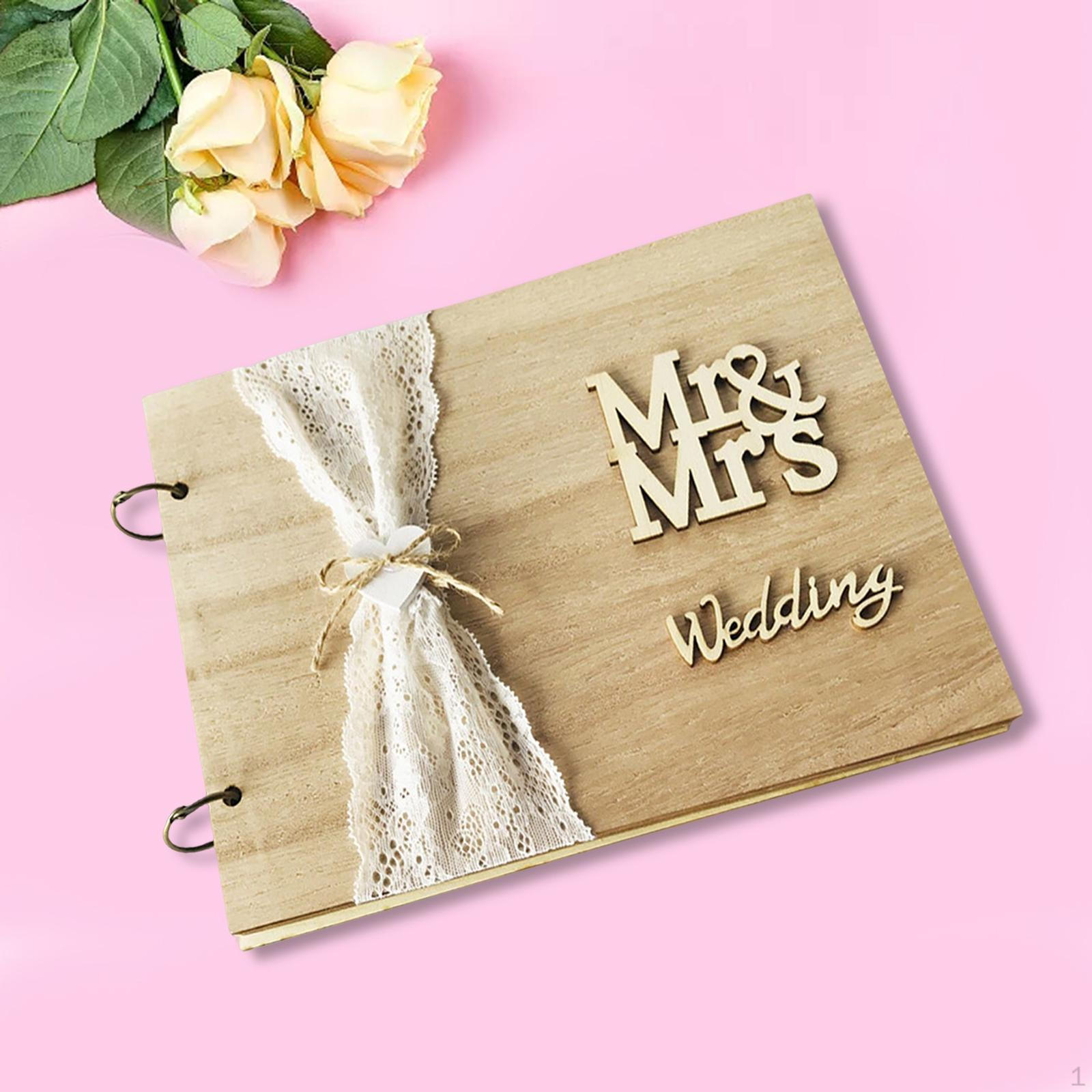 

Guest Book Album Photo Wedding Signs 20 Pages